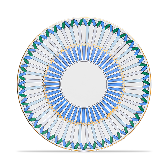 Десертная тарелка Веер