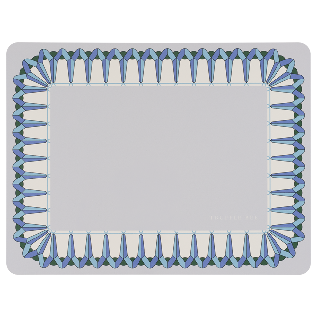 Деревянный плейсмат Веер