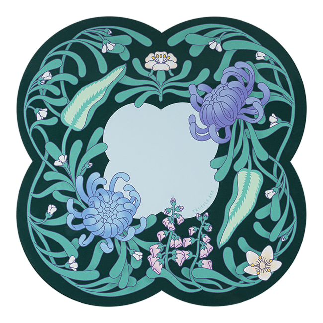 Деревянный плейсмат Дикий сад